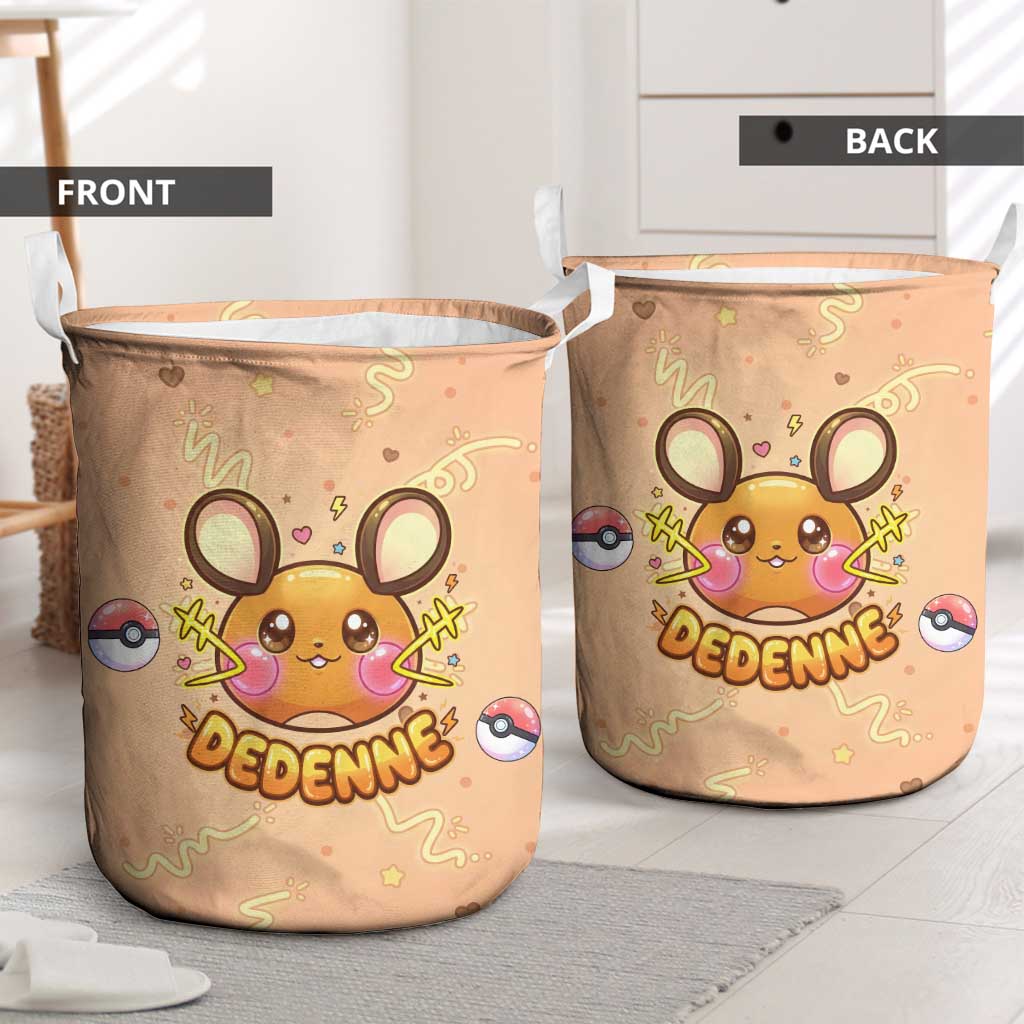 Dedenne Laundry Basket Sweet Electric Berry Pop Art