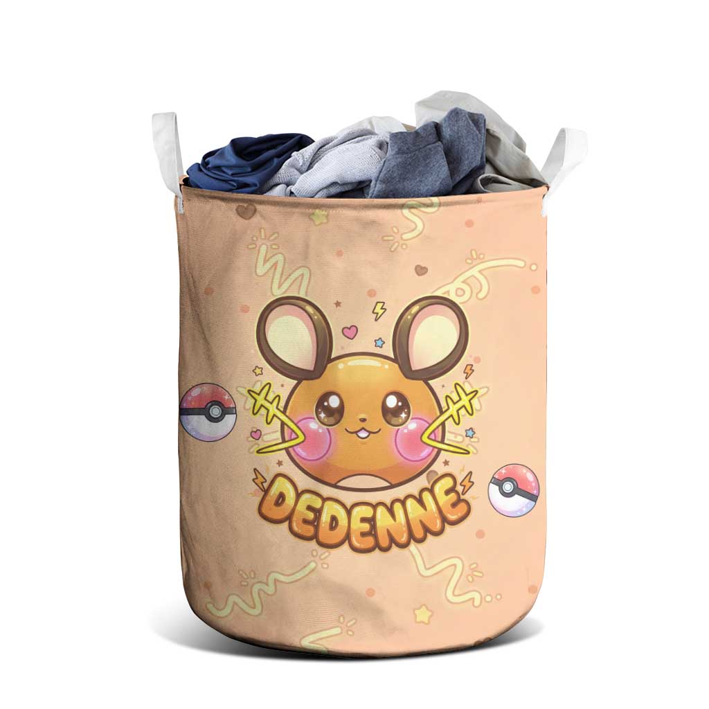 Dedenne Laundry Basket Sweet Electric Berry Pop Art