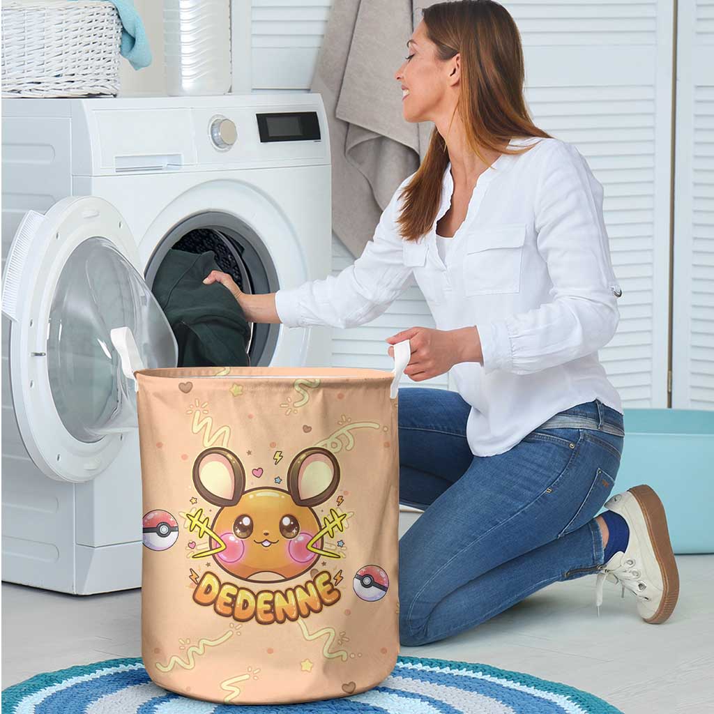 Dedenne Laundry Basket Sweet Electric Berry Pop Art