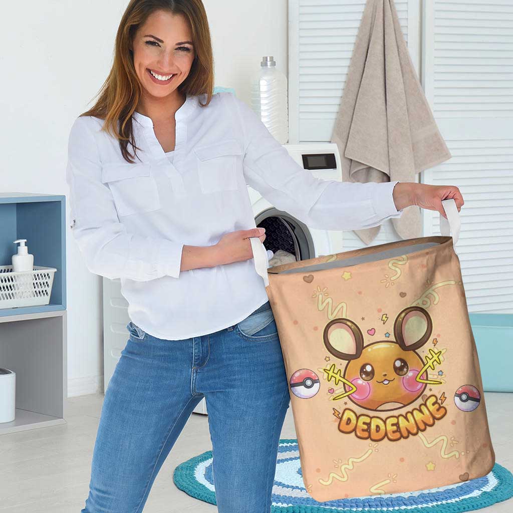 Dedenne Laundry Basket Sweet Electric Berry Pop Art