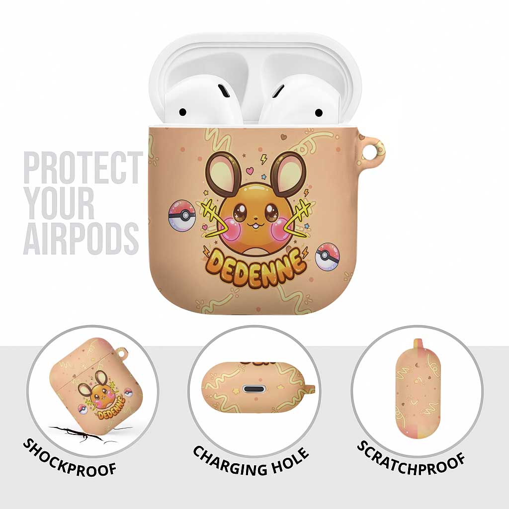Dedenne AirPods Case Sweet Electric Berry Pop Art