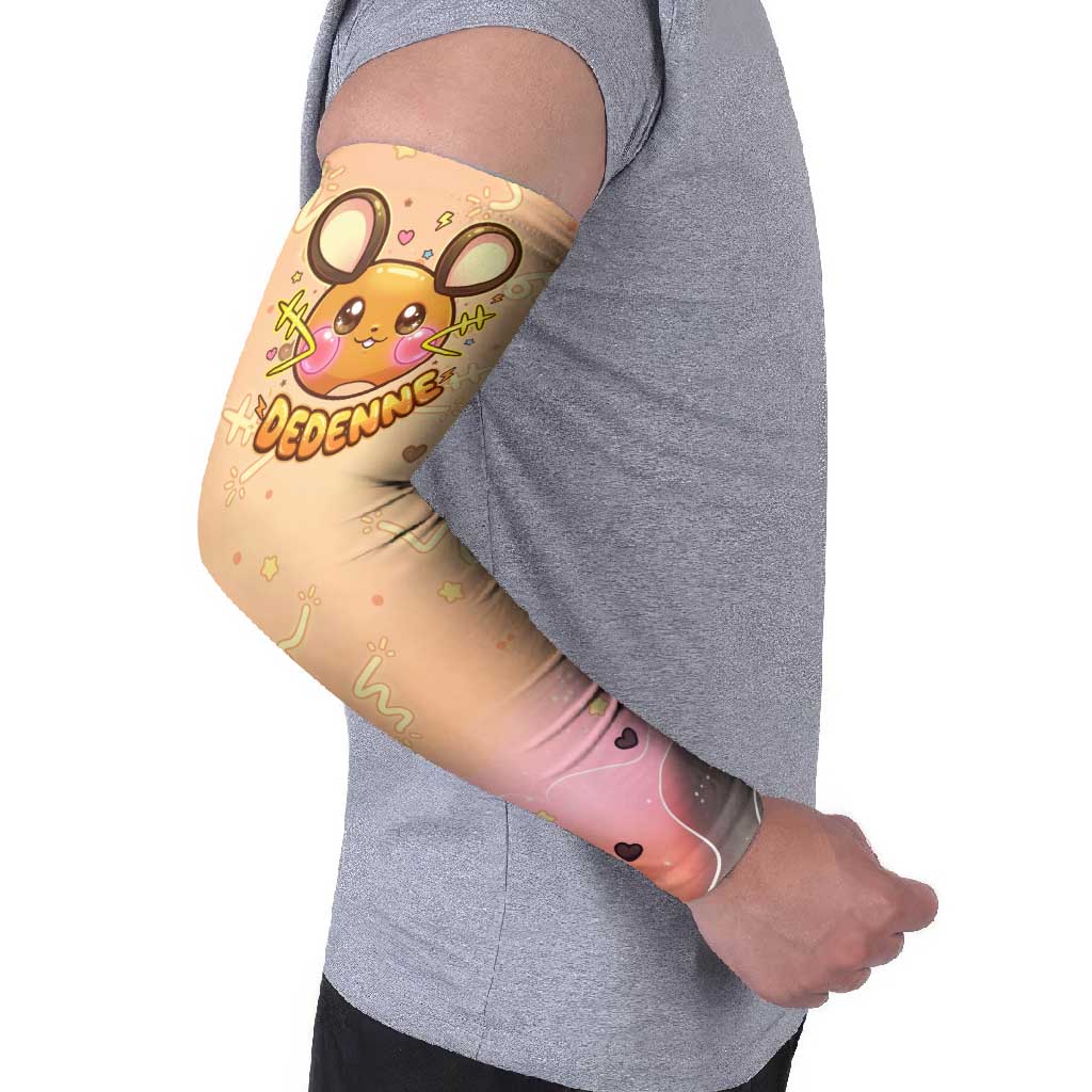 Dedenne Arm Sleeves Sweet Electric Berry Pop Art