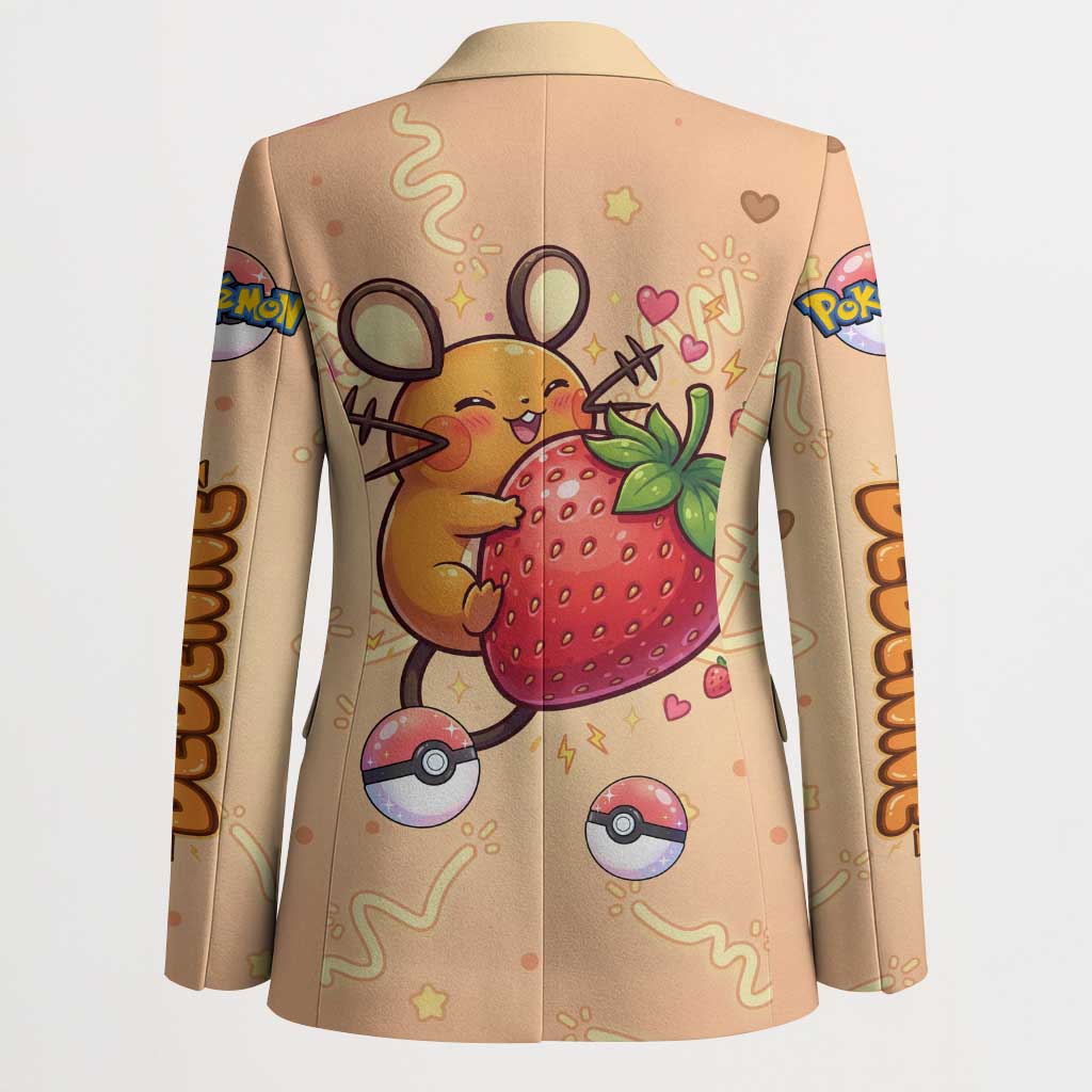Dedenne Blazer Sweet Electric Berry Pop Art