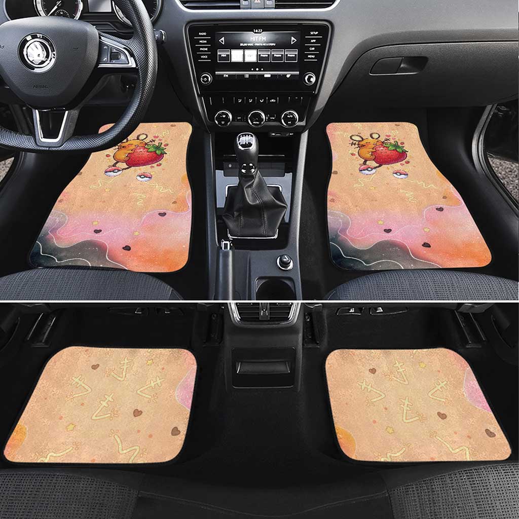 Dedenne Car Mats Sweet Electric Berry Pop Art