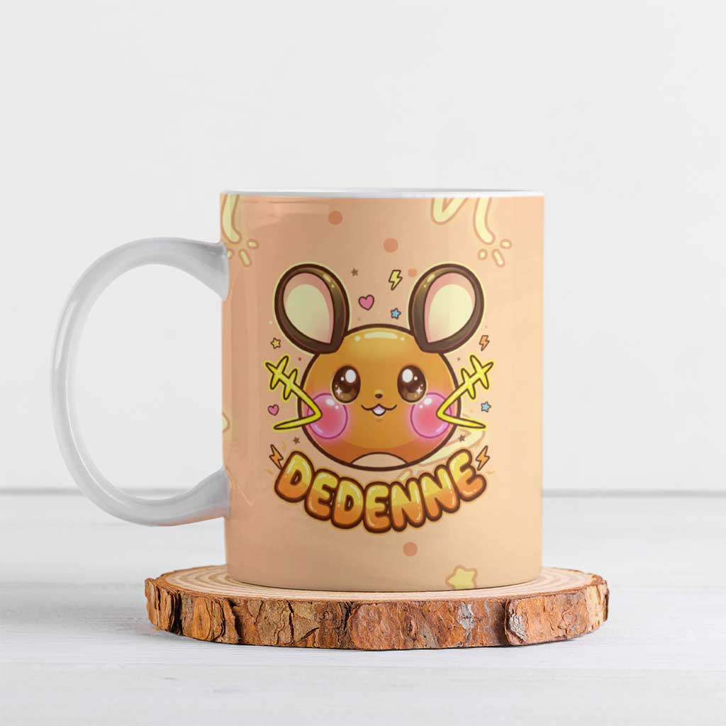 Dedenne Ceramic Mug Sweet Electric Berry Pop Art