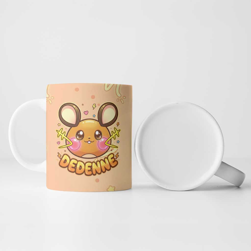 Dedenne Ceramic Mug Sweet Electric Berry Pop Art