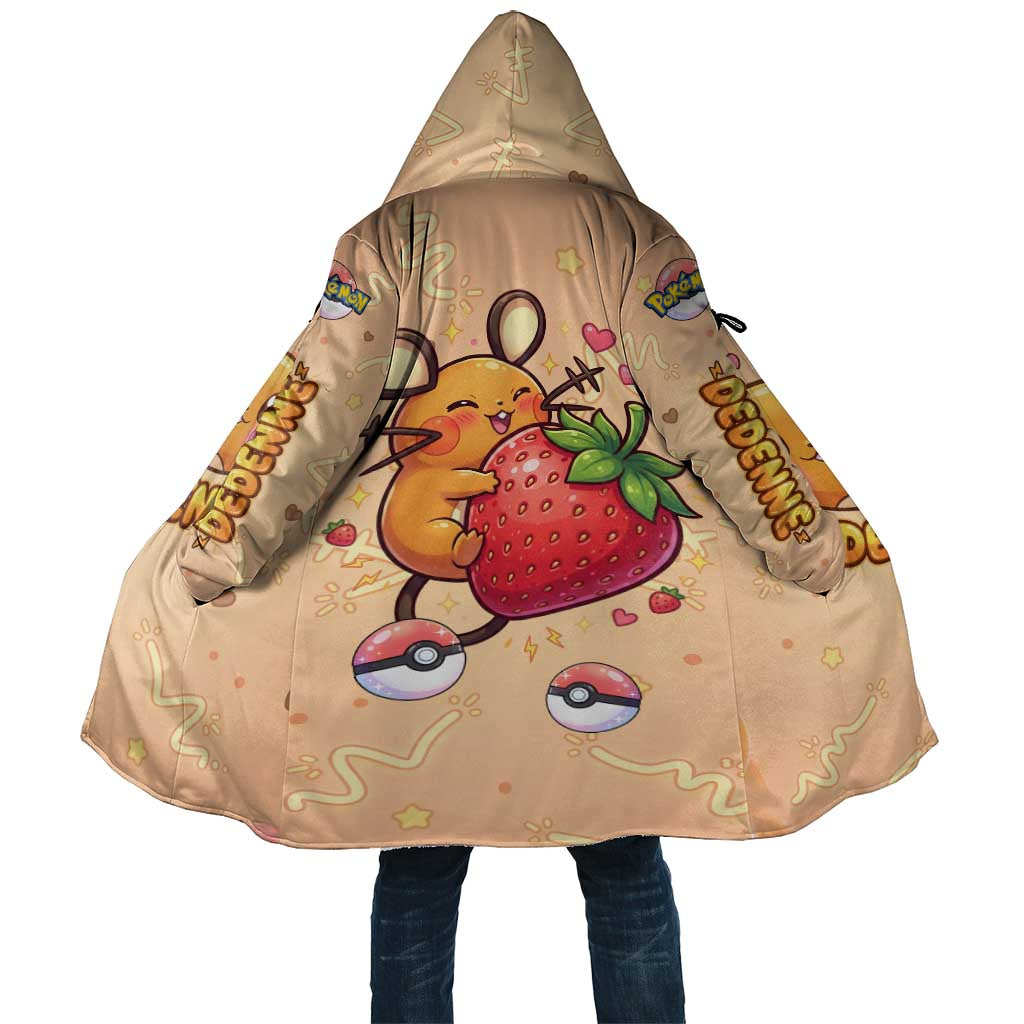 Dedenne Cloak Sweet Electric Berry Pop Art