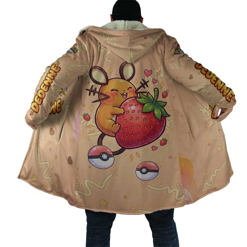 Dedenne Cloak Sweet Electric Berry Pop Art