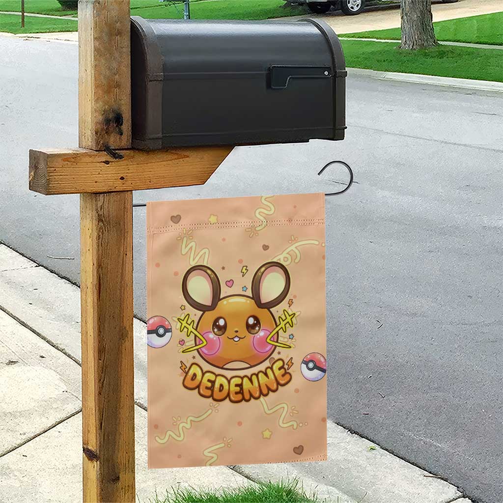 Dedenne Garden Flag Sweet Electric Berry Pop Art