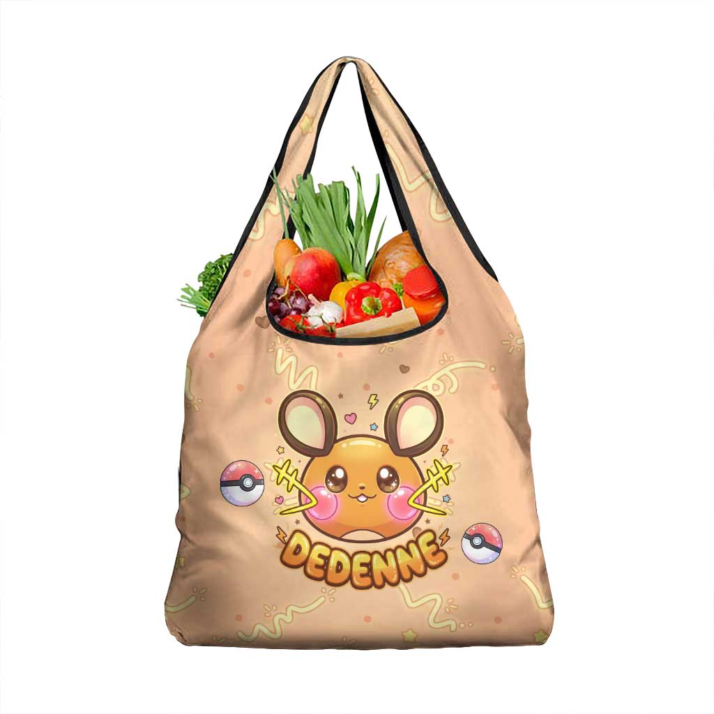 Dedenne Grocery Bag Sweet Electric Berry Pop Art