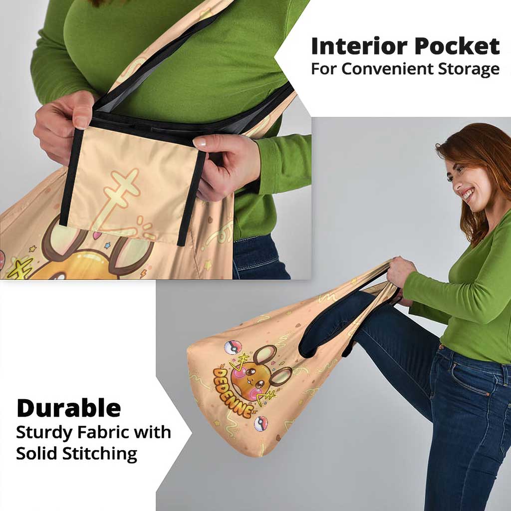 Dedenne Grocery Bag Sweet Electric Berry Pop Art