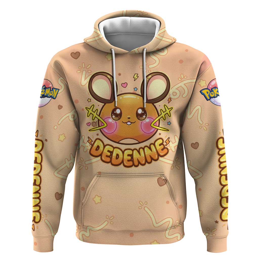 Dedenne Hoodie Sweet Electric Berry Pop Art