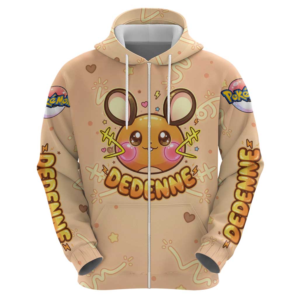Dedenne Hoodie Sweet Electric Berry Pop Art
