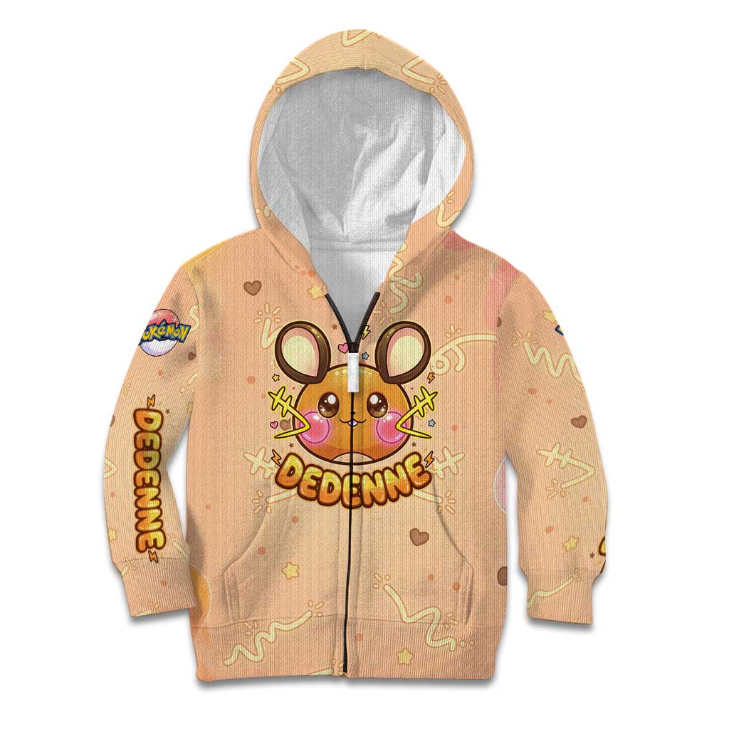 Dedenne Kid Hoodie Sweet Electric Berry Pop Art