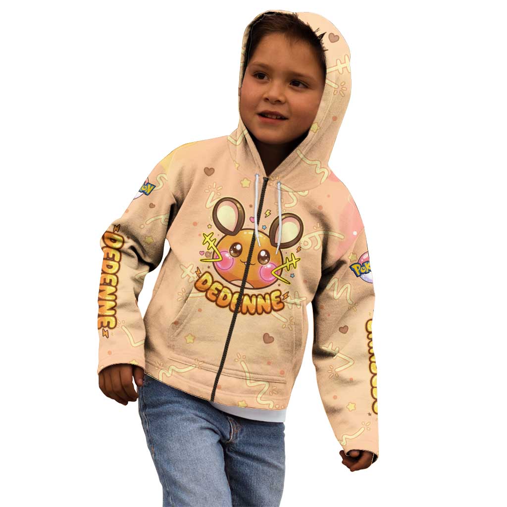 Dedenne Kid Hoodie Sweet Electric Berry Pop Art