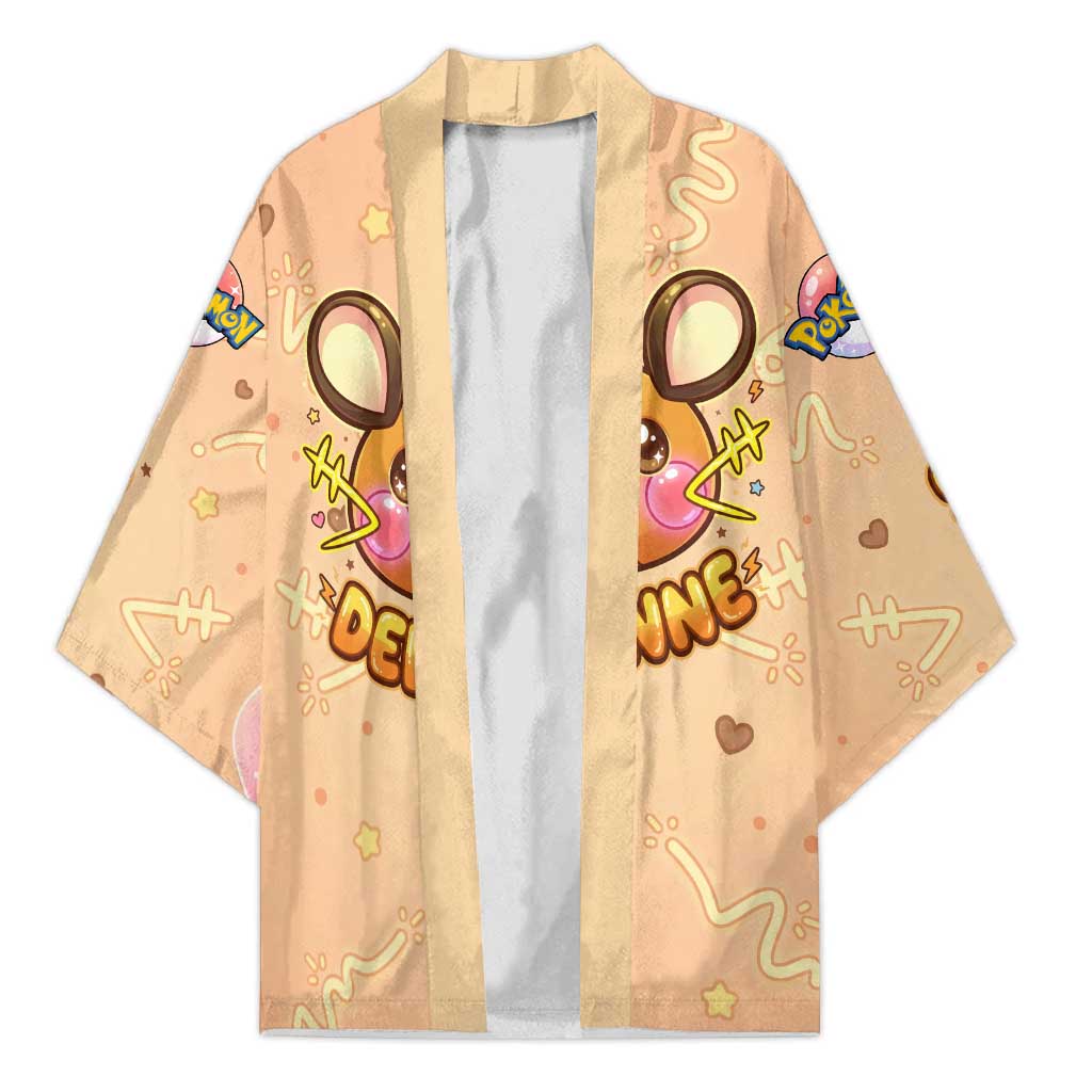 Dedenne Kimono Sweet Electric Berry Pop Art