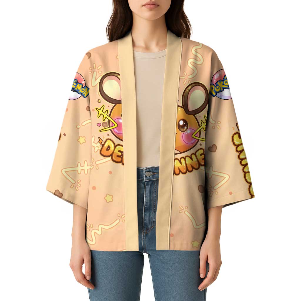 Dedenne Kimono Sweet Electric Berry Pop Art
