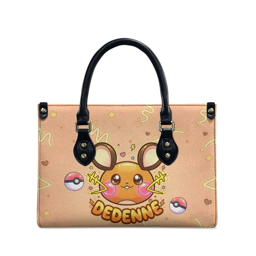 Dedenne Leather Bag Sweet Electric Berry Pop Art