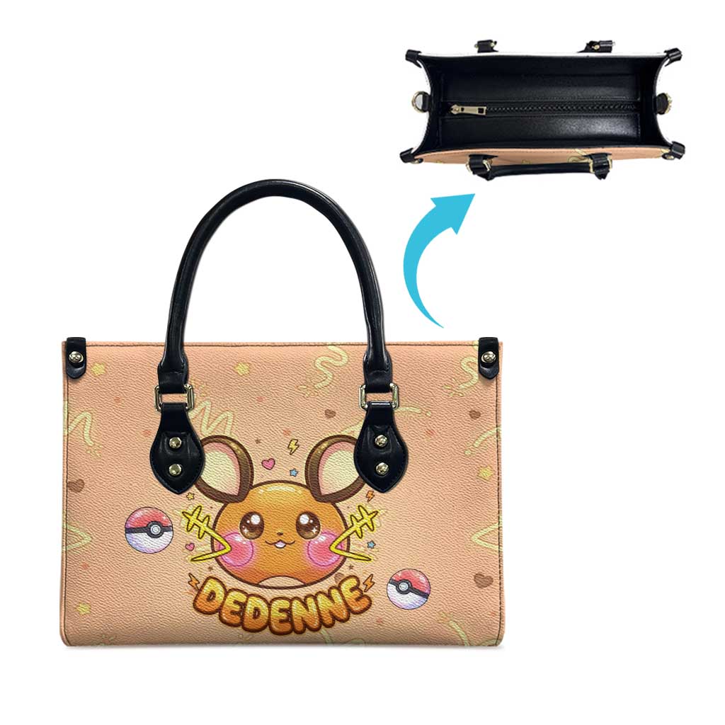 Dedenne Leather Bag Sweet Electric Berry Pop Art