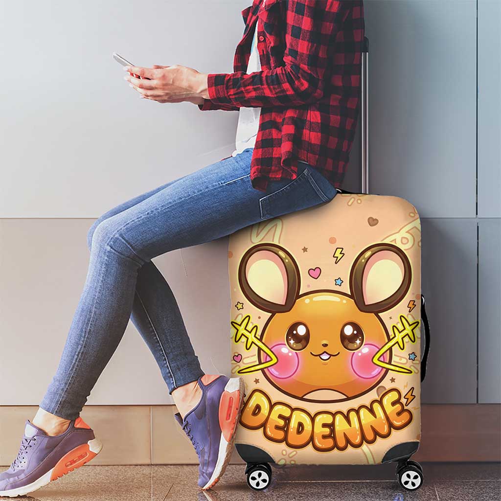 Dedenne Luggage Cover Sweet Electric Berry Pop Art