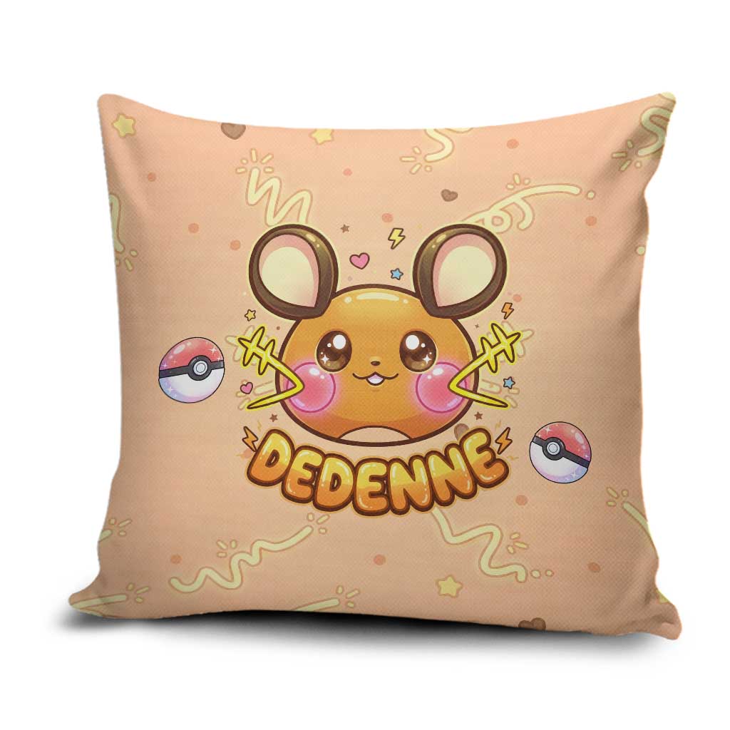 Dedenne Pillow Cover Sweet Electric Berry Pop Art