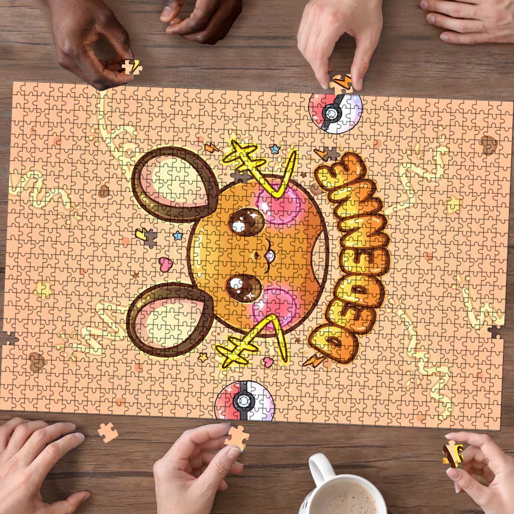 Dedenne Puzzle Sweet Electric Berry Pop Art