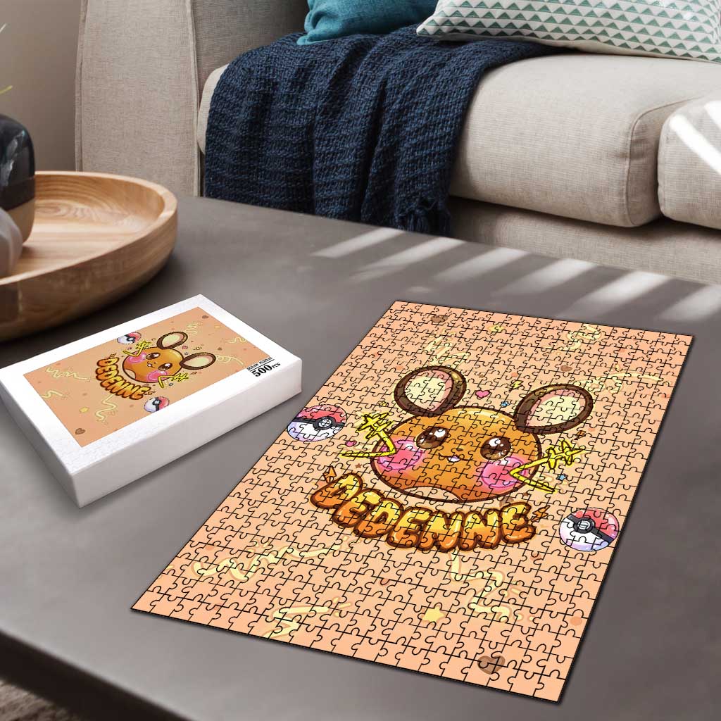 Dedenne Puzzle Sweet Electric Berry Pop Art