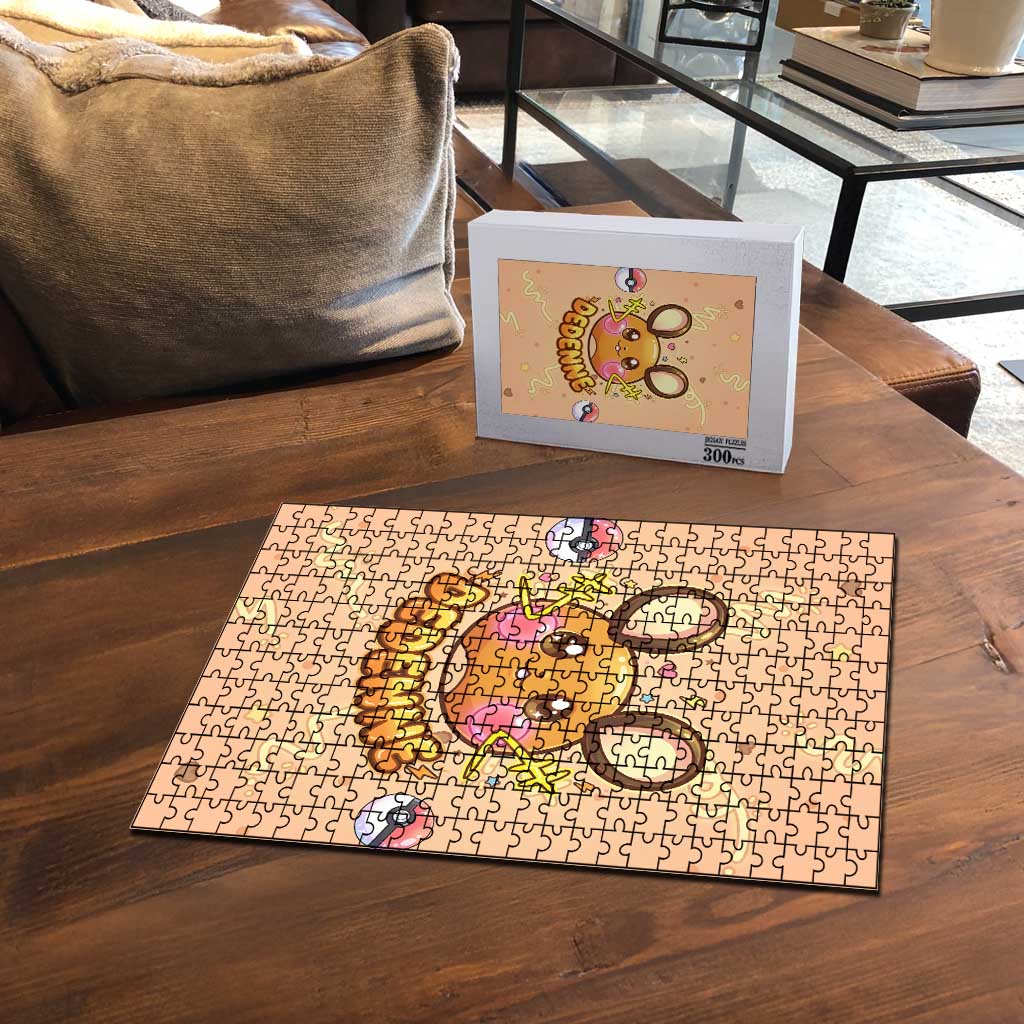 Dedenne Puzzle Sweet Electric Berry Pop Art