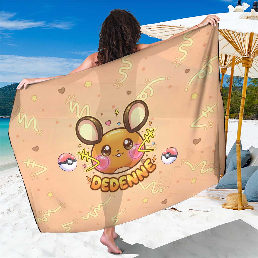 Dedenne Sarong Sweet Electric Berry Pop Art