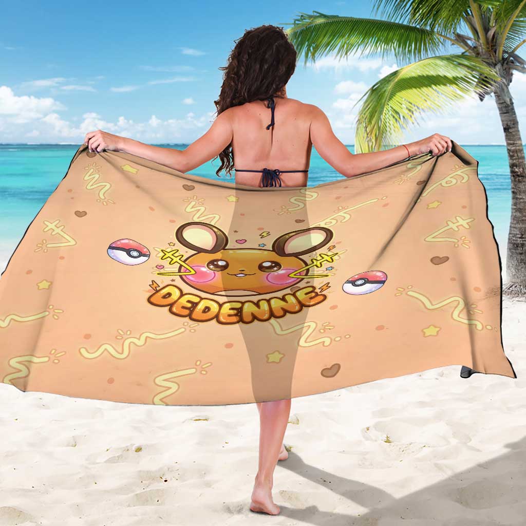 Dedenne Sarong Sweet Electric Berry Pop Art