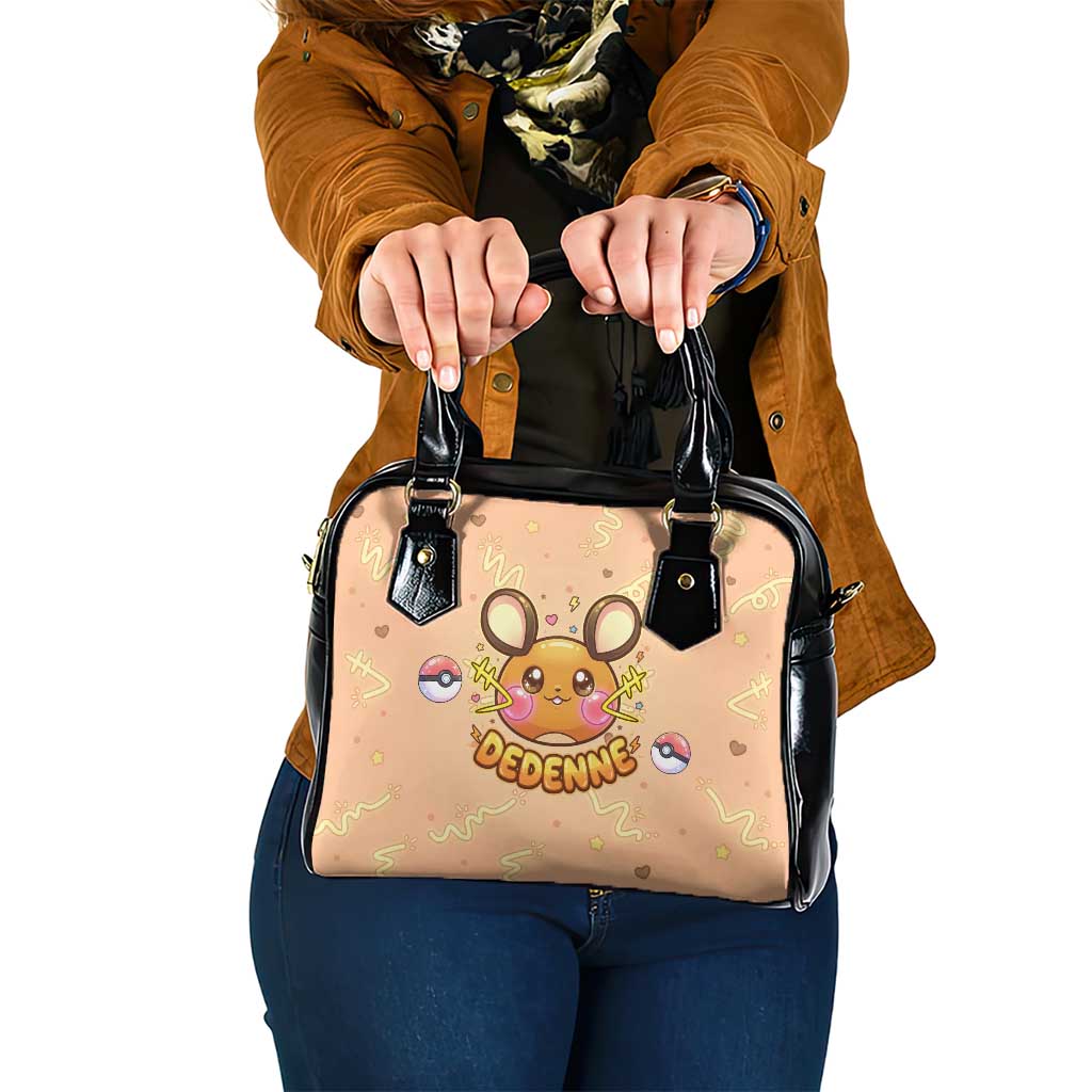 Dedenne Shoulder Handbag Sweet Electric Berry Pop Art