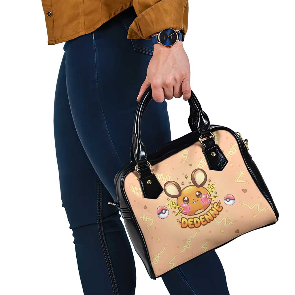 Dedenne Shoulder Handbag Sweet Electric Berry Pop Art