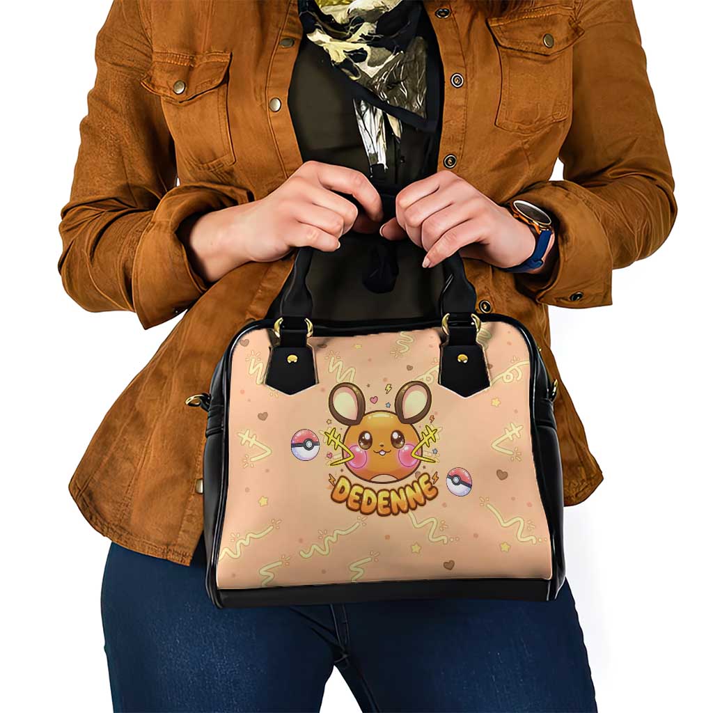 Dedenne Shoulder Handbag Sweet Electric Berry Pop Art