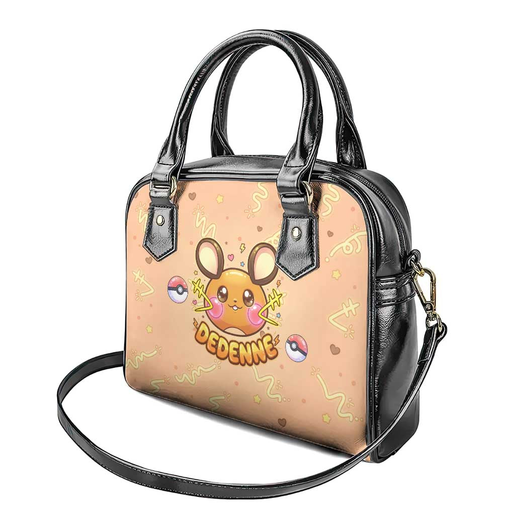 Dedenne Shoulder Handbag Sweet Electric Berry Pop Art
