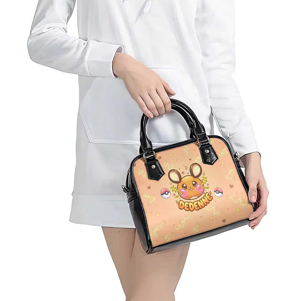 Dedenne Shoulder Handbag Sweet Electric Berry Pop Art
