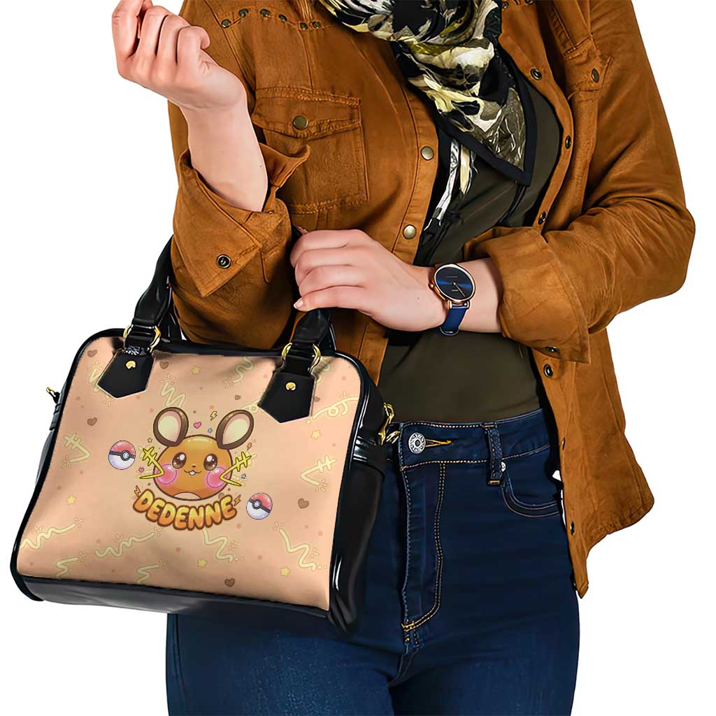 Dedenne Shoulder Handbag Sweet Electric Berry Pop Art