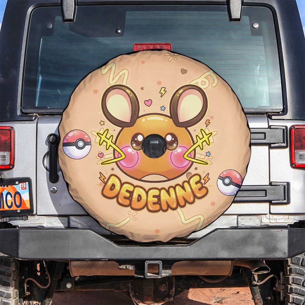 Dedenne Spare Tire Cover Sweet Electric Berry Pop Art