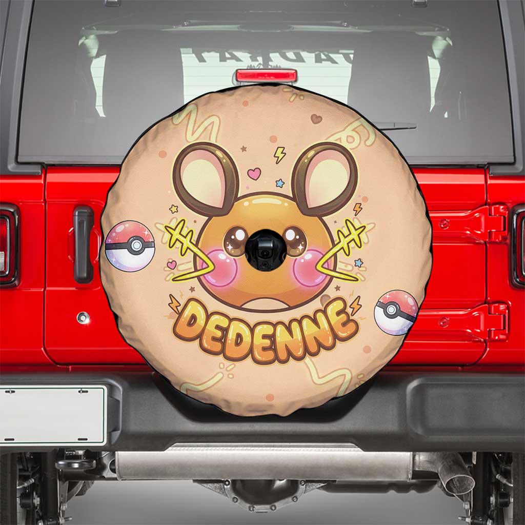Dedenne Spare Tire Cover Sweet Electric Berry Pop Art