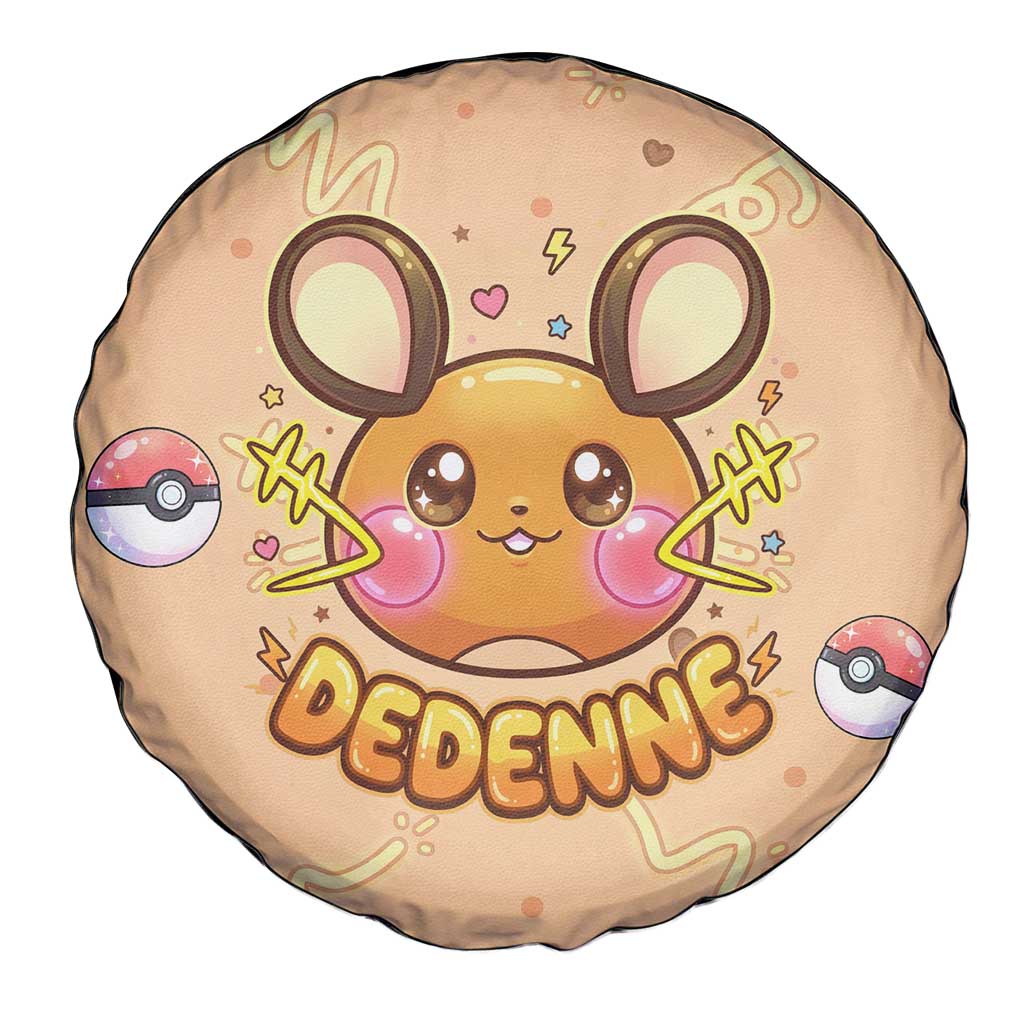 Dedenne Spare Tire Cover Sweet Electric Berry Pop Art