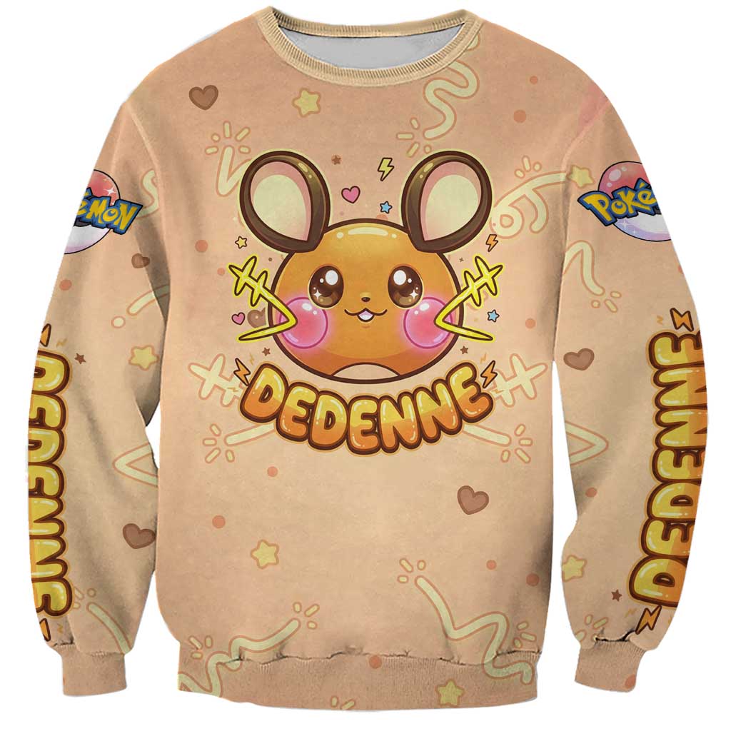 Dedenne Sweatshirt Sweet Electric Berry Pop Art