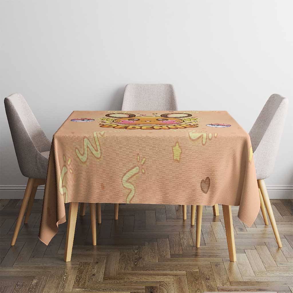 Dedenne Tablecloth Sweet Electric Berry Pop Art