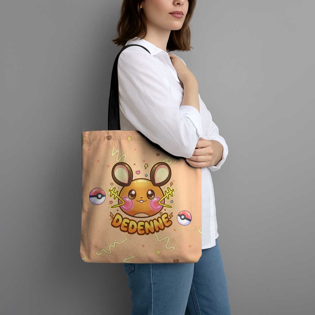 Dedenne Tote Bag Sweet Electric Berry Pop Art