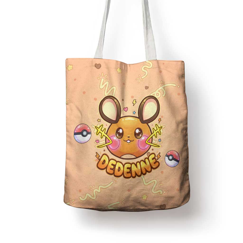 Dedenne Tote Bag Sweet Electric Berry Pop Art