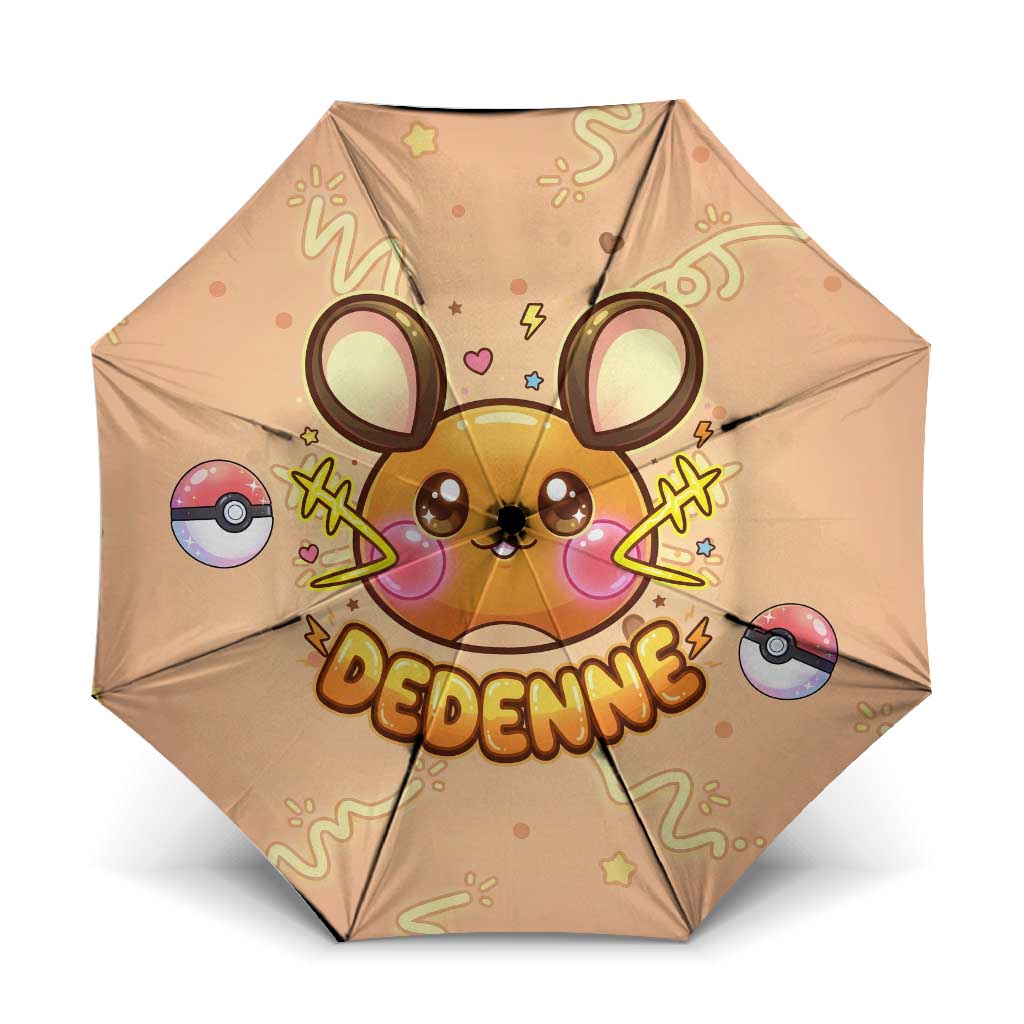 Dedenne Umbrella Sweet Electric Berry Pop Art