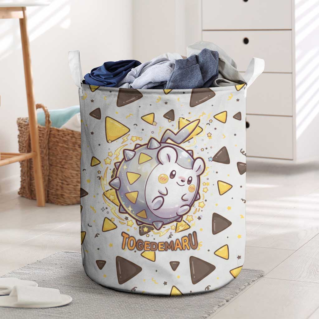Togedemaru Laundry Basket Cute Electric Nacho Pop Art