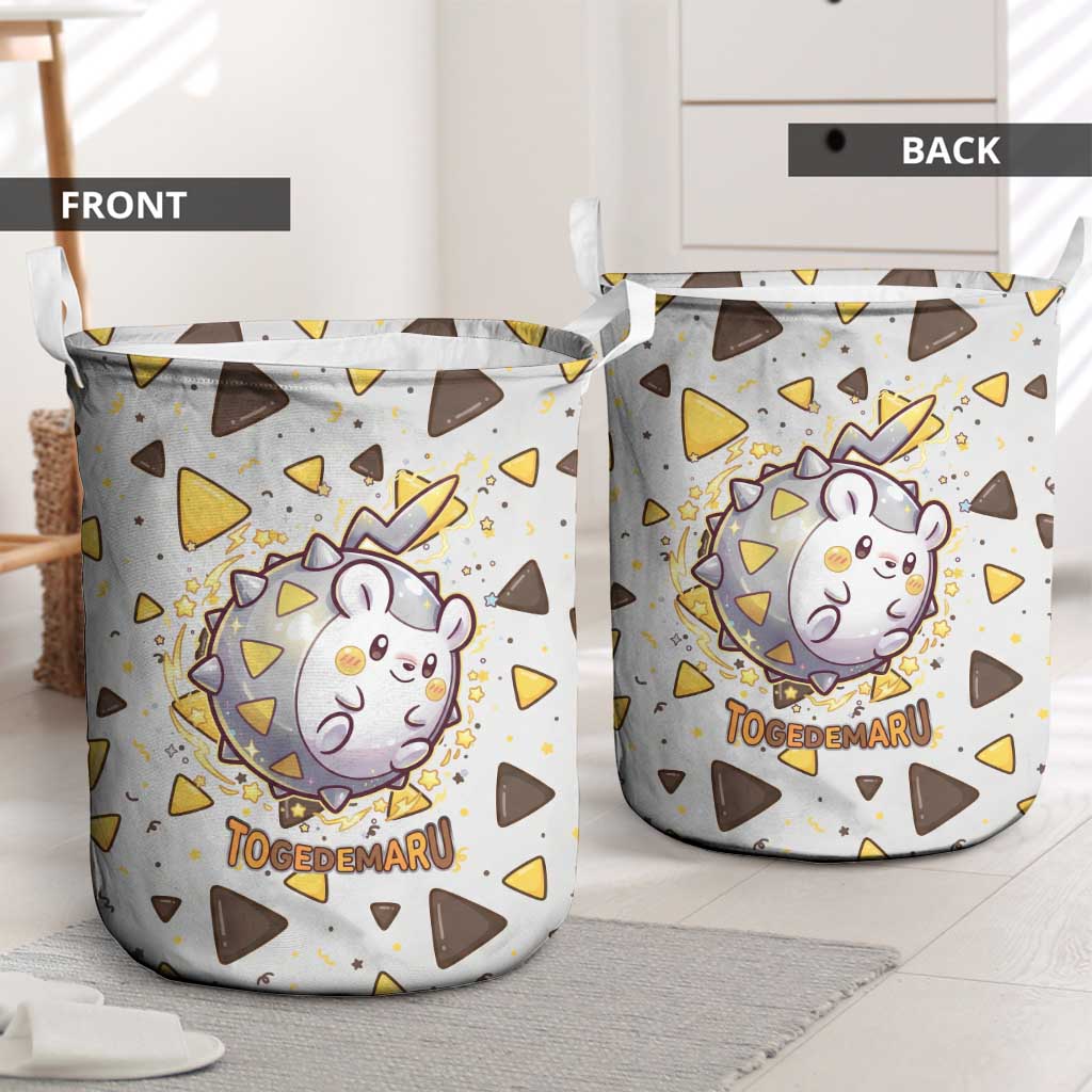 Togedemaru Laundry Basket Cute Electric Nacho Pop Art