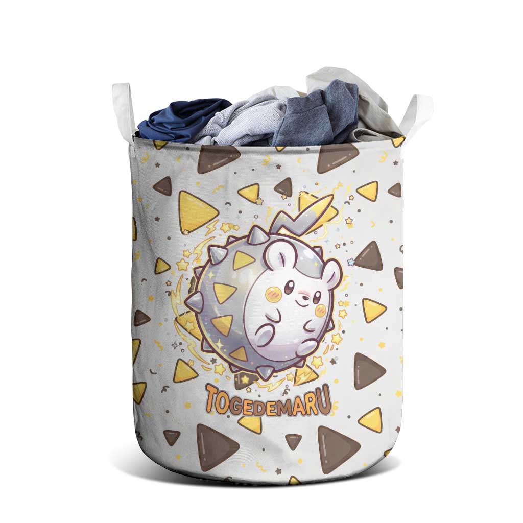 Togedemaru Laundry Basket Cute Electric Nacho Pop Art