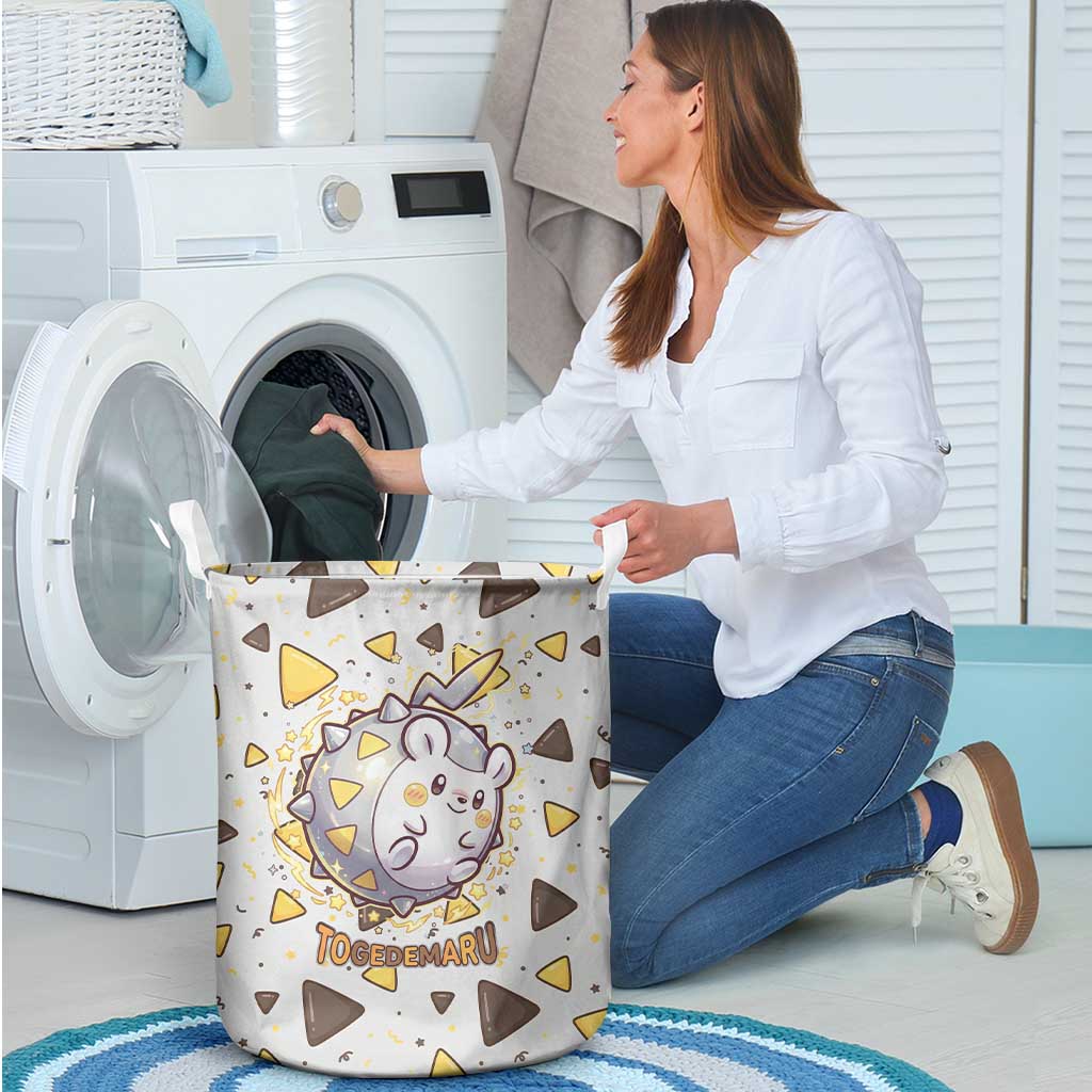 Togedemaru Laundry Basket Cute Electric Nacho Pop Art