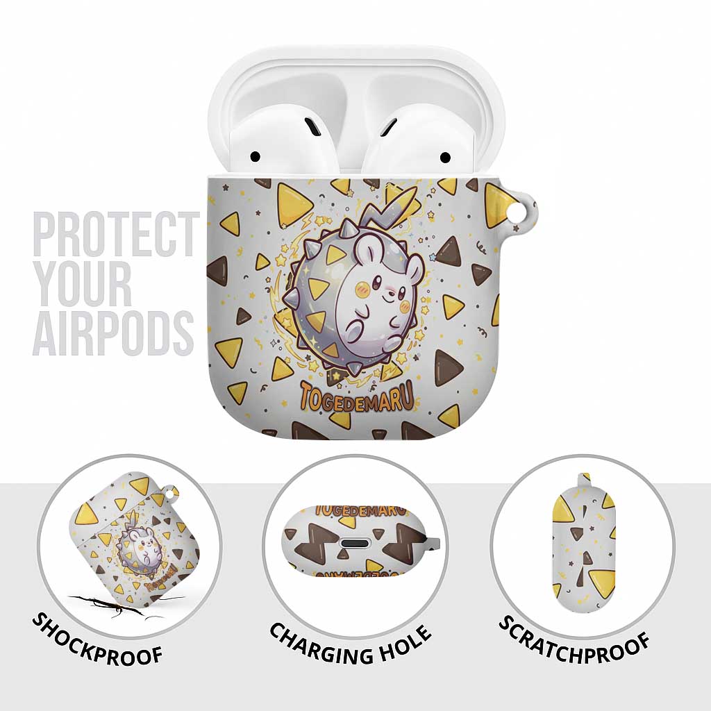 Togedemaru AirPods Case Cute Electric Nacho Pop Art