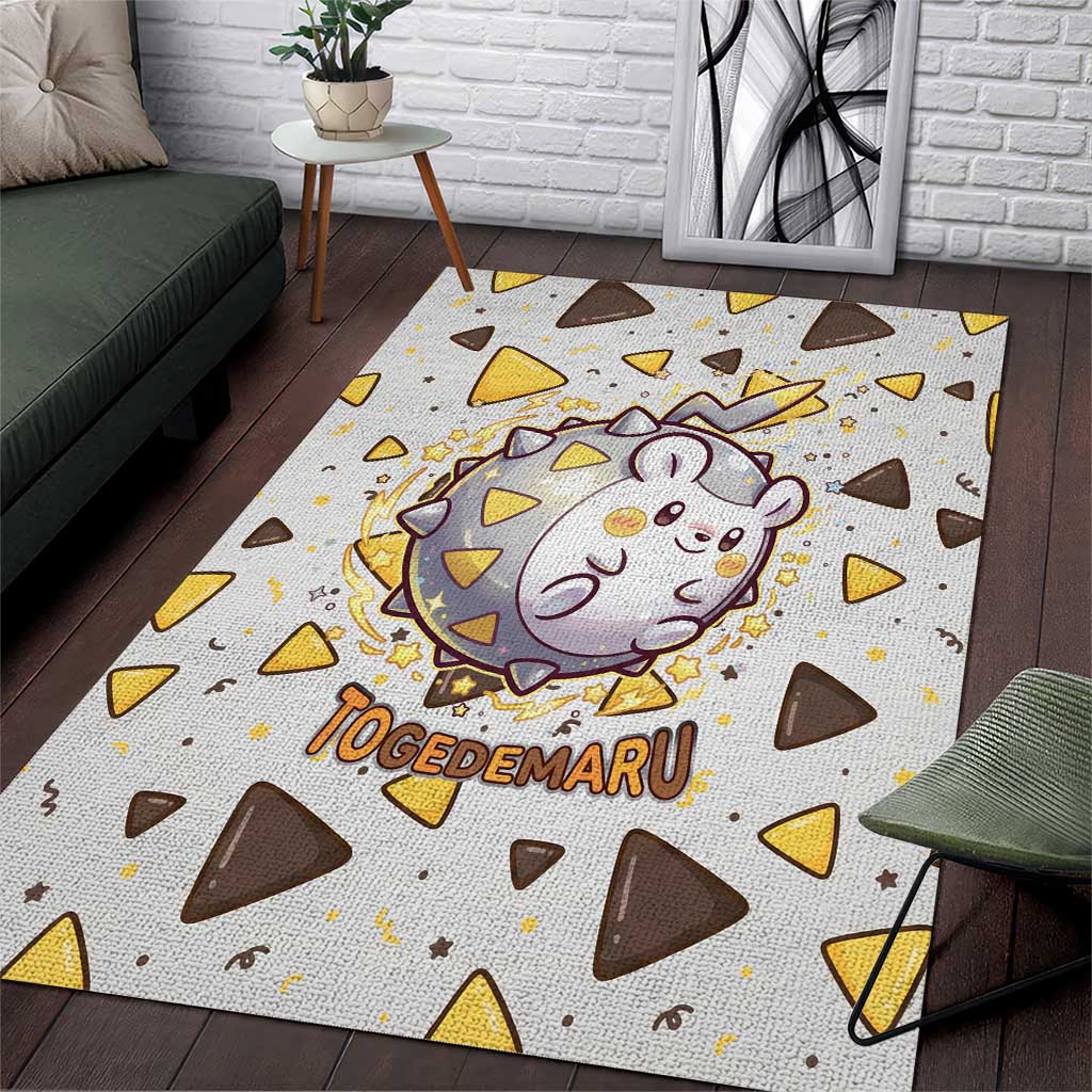 Togedemaru Area Rug Cute Electric Nacho Pop Art
